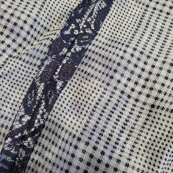 CARLISLE Vintage Foral Lace & Silk Dress Jacket, Size 6 - Picture 8 of 12